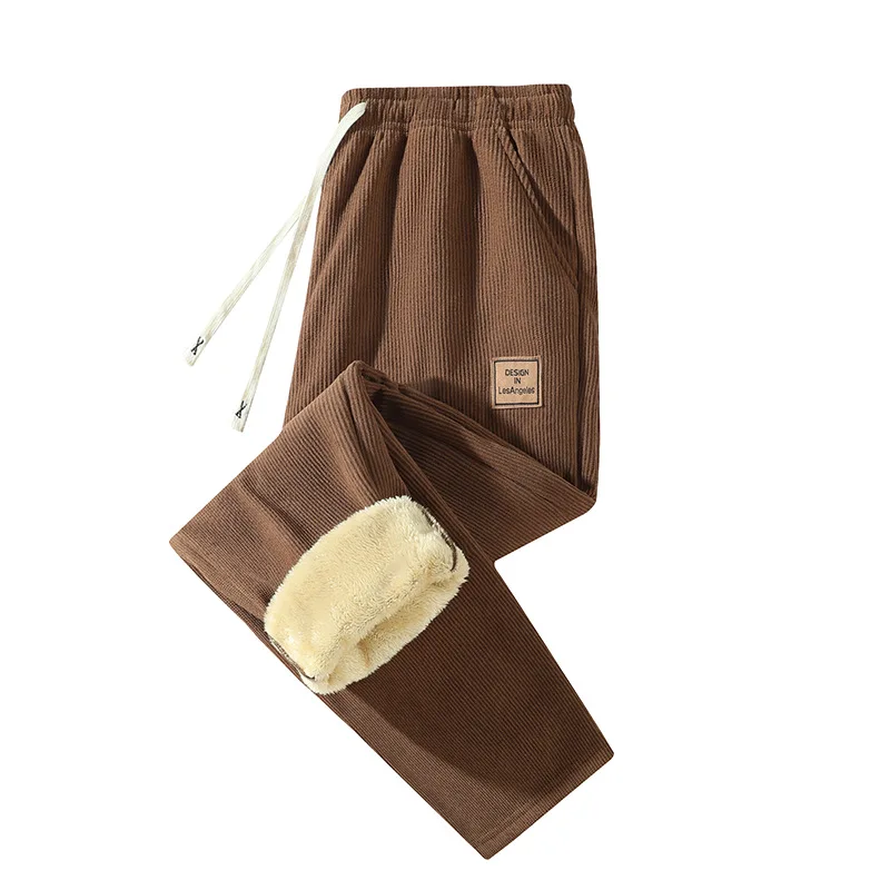 Corduroy Pant Warm - Зимние теплые брюки для мужчин, плотные