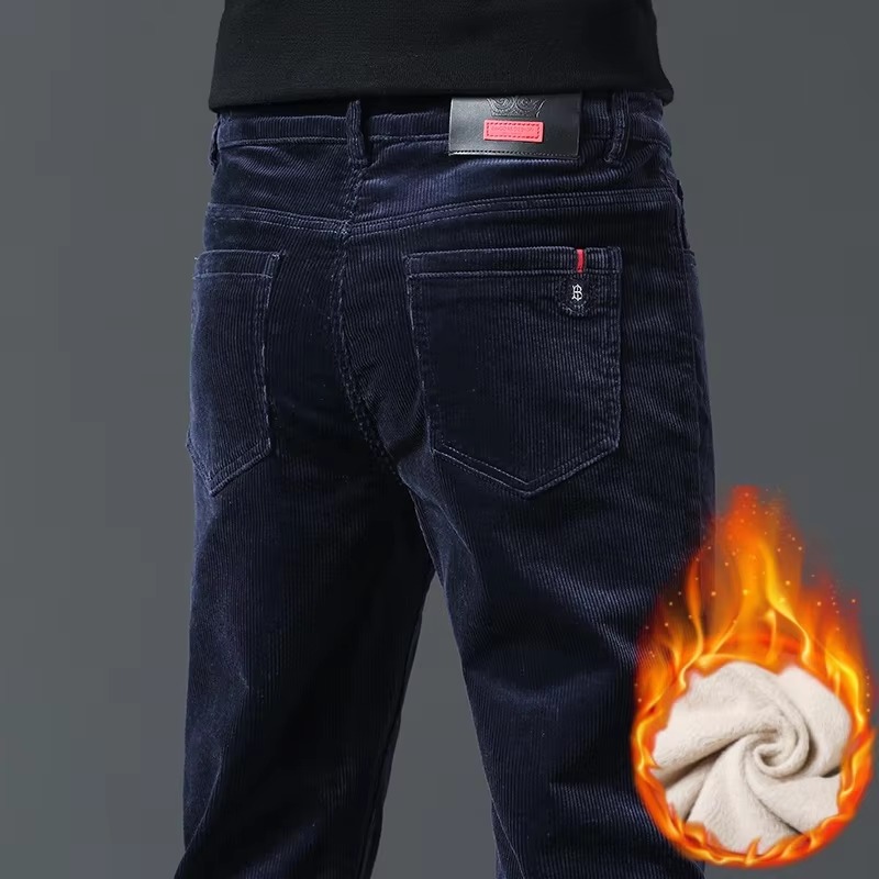 Corduroy Pant Warm - Мужские вельветовые брюки, зимние, с толстой