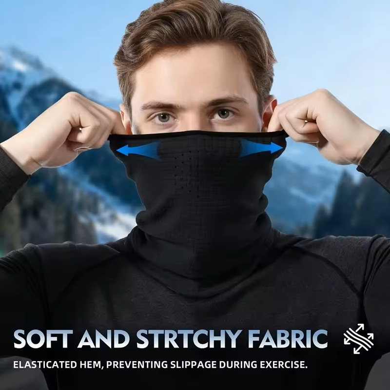Зимний шарф-воротник, ветрозащ – обзор и цена Neck Gaiter Fleece