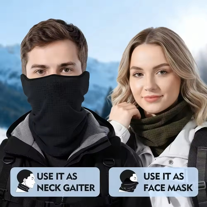 Зимний шарф-воротник, ветрозащ – обзор и цена Neck Gaiter Fleece