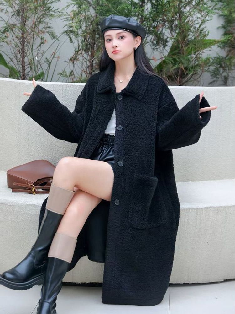 Женское пальто в японском стил – обзор и цена Wool Coat Peacoat